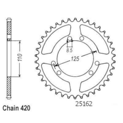 Rozeta pro Suzuki 25162CZ50